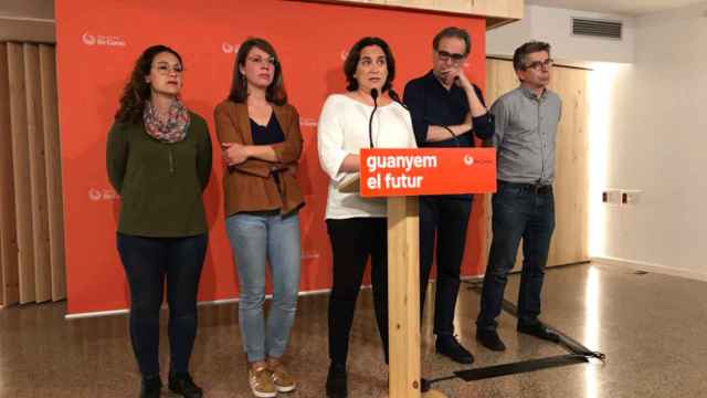 Rueda de prensa de Ada Colau / EUROPA PRESS