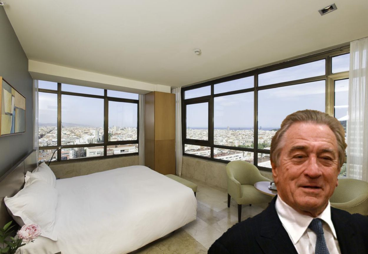 El actor Robert de Niro en donde se ubicará su nuevo hotel / MA