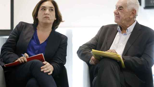 Ada Colau y Ernest Maragall, en un debate / EFE