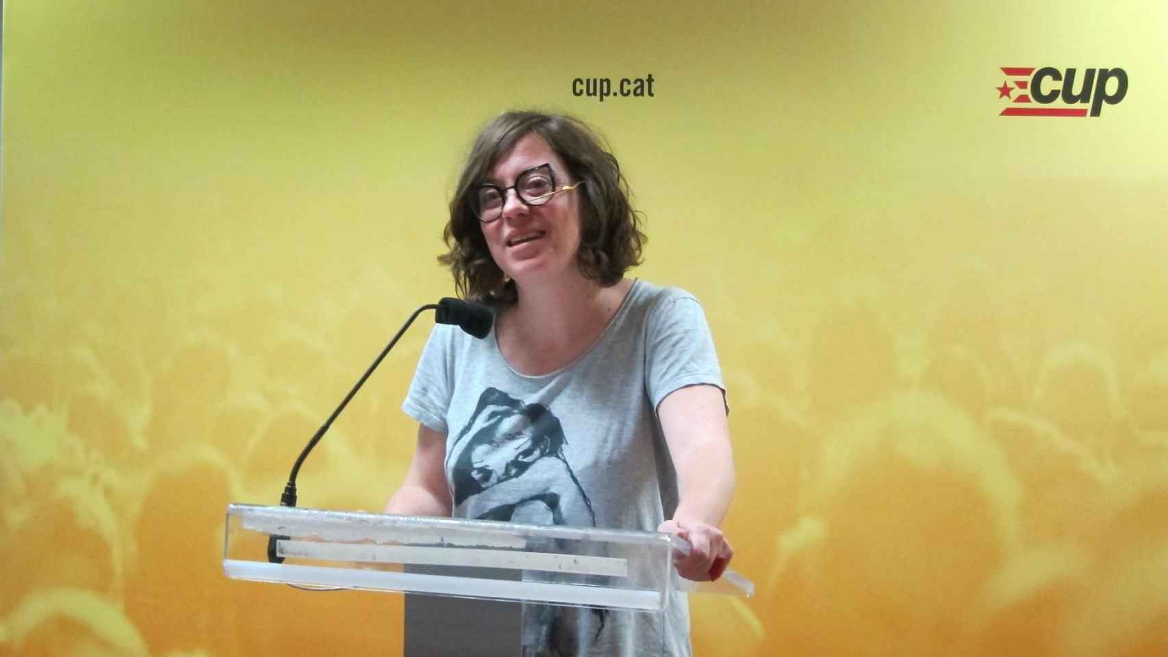 La anticapitalista ha manifestado que desde la CUP sí entenderían que hubiera un acuerdo entre ERC y Barcelona en Comú en la capital catalana / EUROPA PRESS