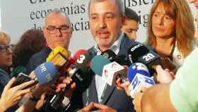 El líder del PSC en Barcelona, Jaume Collboni, junto a Laia Bonet / PSC