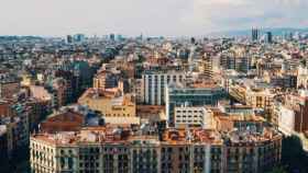 Vista panorámica de la ciudad de Barcelona