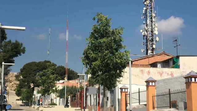 Las antenas de radiofonía del Turó de la Rovira / CR