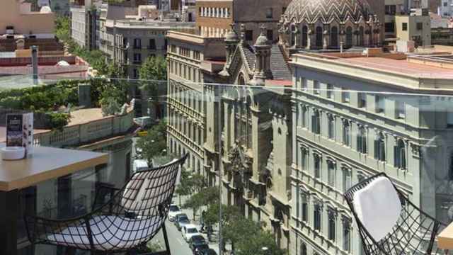 Terraza del Negresco Princess, una de las terrazas más populares en la Semana de las Terrazas / NEGRESCO HOTELES