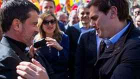Adiós definitivo entre Manuel Valls y Albert Rivera