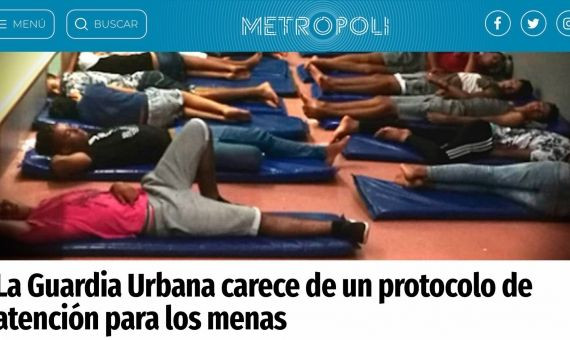 Imagen de la cabecera de Metrópoli, diario líder en Barcelona
