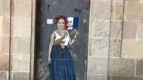 Madame Colau, el grafiti que le guiña el ojo a Valls / MA