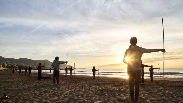 Playa de la Riera Xica de Barcelona