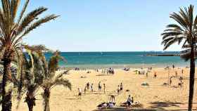 Imagen de recurso de la playa del Somorrostro de Barcelona / ARCHIVO