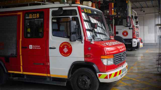 Una imagen de archivo de una dotación de Bomberos de Barcelona / EUROPA PRESS