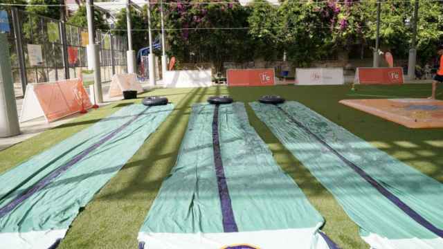 Así luce el nuevo parque acuático para niños en el centro de Barcelona / Ayuntamiento