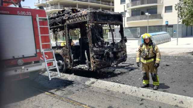 Uno de los incendios se ha ocasionado en un autobús de TMB