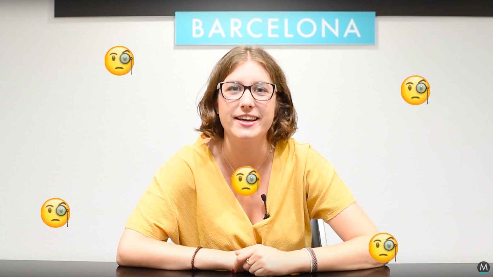 La periodista Paula Baldrich en su videoblog sobre la guía de comunicación inclusiva del Ayuntamiento / LENA PRIETO
