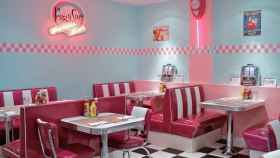 El restaurante Peggy Sue, uno de los locales inspirados en la época de la película 'Grease', para inmortalizar en una publicación de Instagram