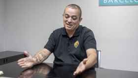 Tito Álvarez, portavoz de Élite Taxi, durante la entrevista en Metrópoli Abierta / LENA PRIETO