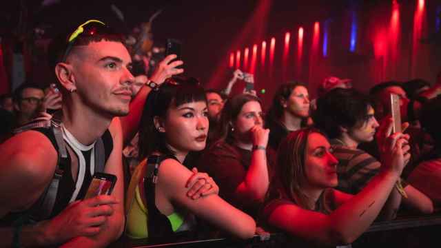 Una imagen del ambiente en el Sónar en esta edición de 2019