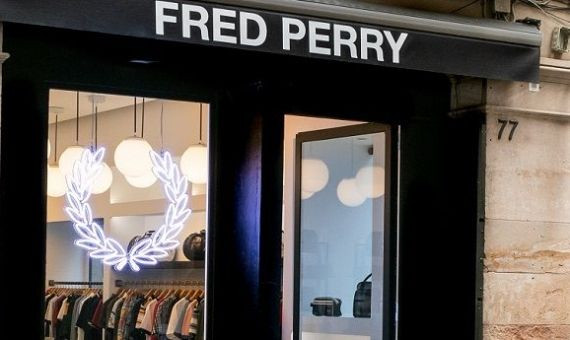 Tienda Fred Perry, en el Born