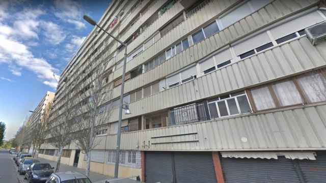 Bloque de edificios de la Mina, ubicado en el municipio de Sant Adrià del Besòs