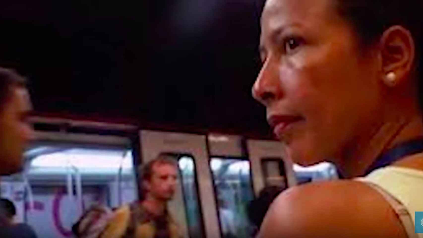 Eliana Guerrero, la famosa cazacarteristas del metro de Barcelona