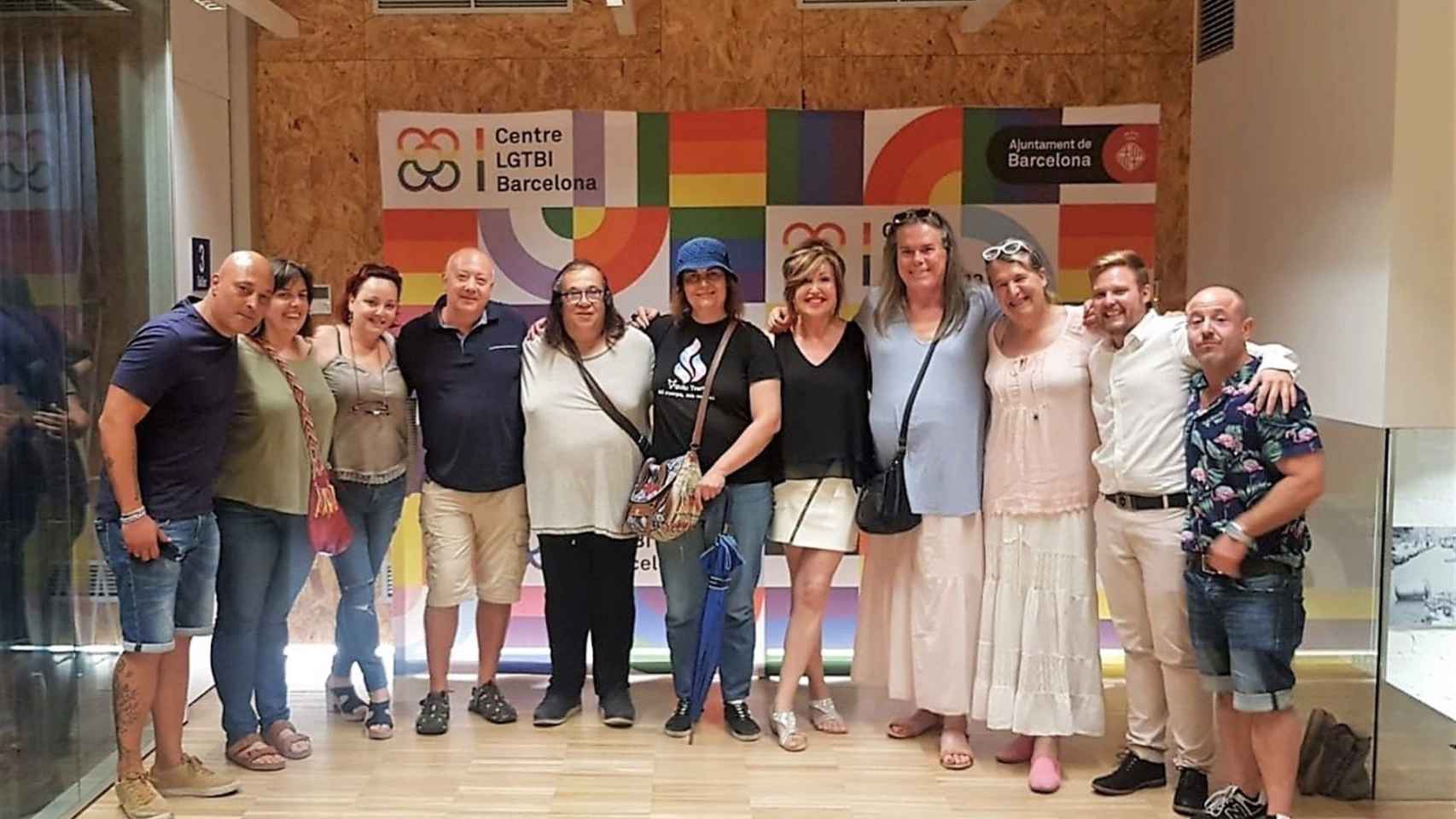 Miembros del colectivo transexual de Catalunya reunidos en Barcelona / EUROPA PRESS