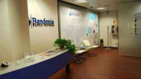 Oficina de Bandenia, el banco que ha timado a un empresario en Barcelona/ BANDENIA