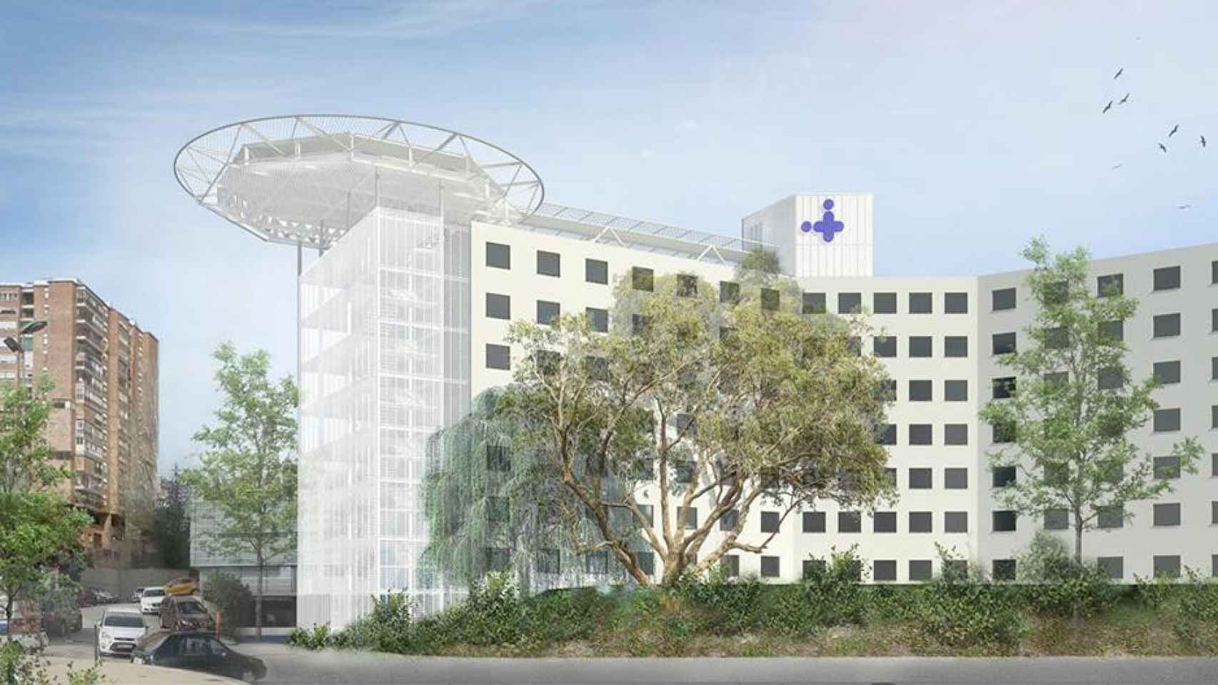 Proyecto del nuevo helipuerto del Hospital Vall d'Hebron de Barcelona / CASA SOLO
