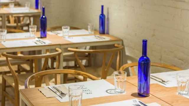 Interior del restaurante Gatblau, uno de los restaurantes de Compte Borell / GATBLAU