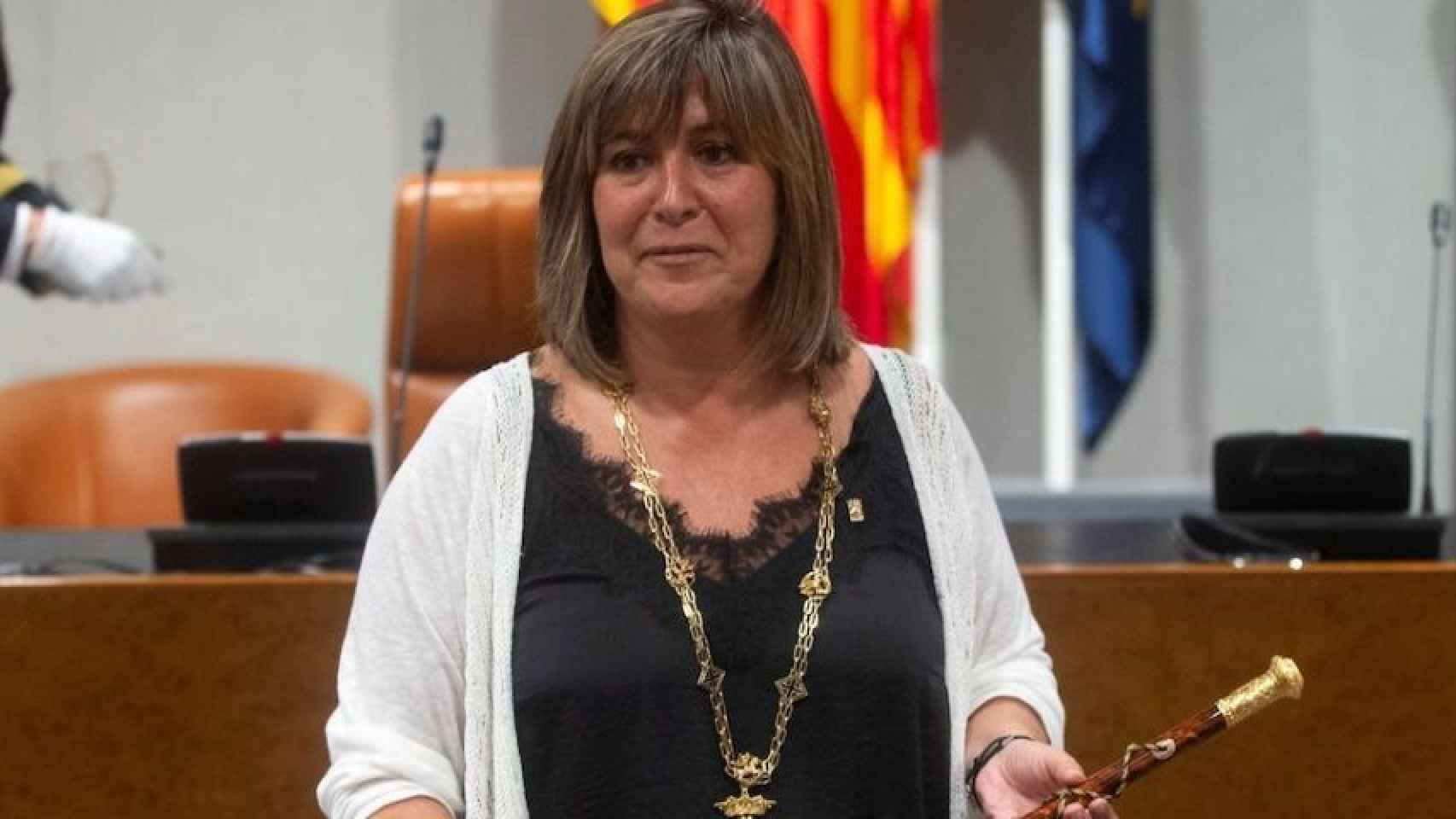 La alcaldesa de l'Hospitalet y presidenta de la Diputación de Barcelona, Núria Marín / EFE