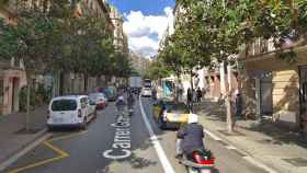Calle Gran de Gràcia donde ha sucedido el atraco a mano armada en una farmacia / GOOGLE
