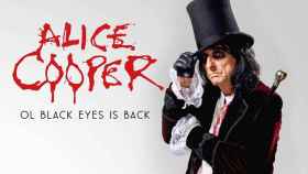 Alice Cooper en el cartel promocional de su nueva gira