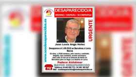 Buscan a Jean Louis Ange Helec, de 82 años y con Alzhéimer
