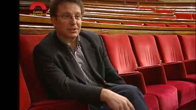 Àlex Masllorens, en el Parlament de Cataluña / CANAL PARLAMENT