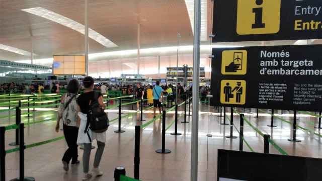 'Hall' del Aeropuerto de Barcelona / EP