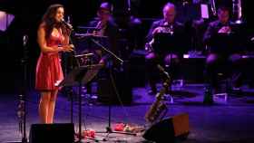 Andrea Motis en un concierto de jazz en L'Auditori de Barcelona