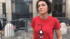 María Campuzano, portavoz de Alianza contra al Pobreza Energética que pide que Colau medie con Endesa / EUROPA PRESS