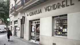 Exterior de la Granja Vendrell, situada en el número 59 de la calle de Girona