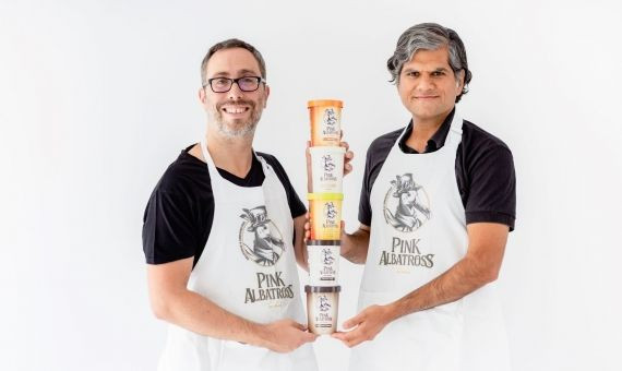 Pepe Biaggio y Luke Saldanha, socios fundadores de Pink Albatross