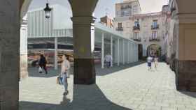 Imagen del proyecto del Mercat de Sant Andreu / AYUNTAMIENTO