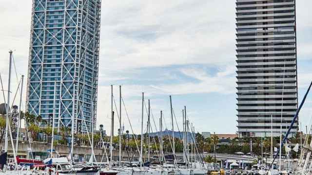 La zona del Port Olímpic de Barcelona