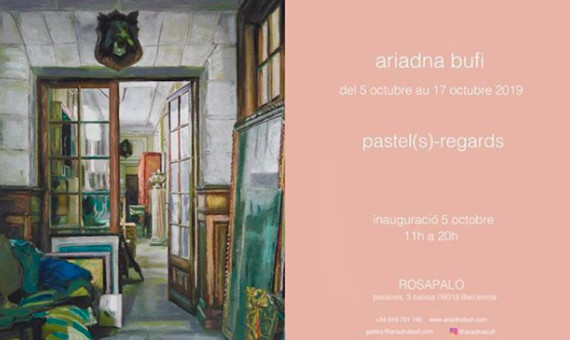 Cartel de la exposición de Ariadna Bufi