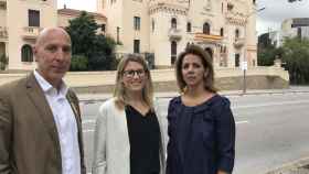 Ivan Condés, Elsa Artadi y Francina Vila / EUROPA PRESS