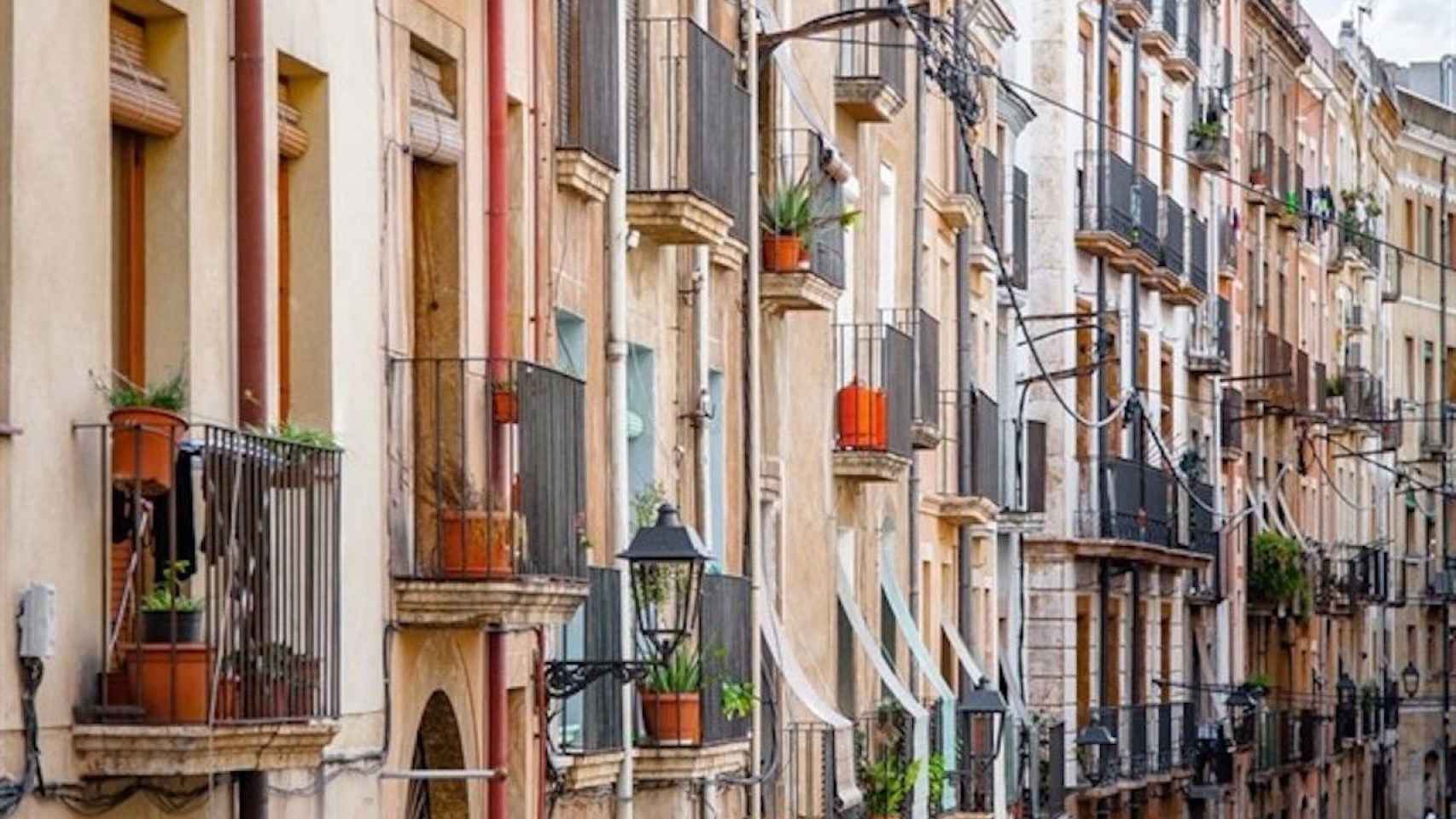 Bloques de pisos en Barcelona