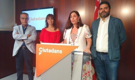Corbacho, Barcel´o, Guilarte y Sierra, los cuatro concejales de Cs en Barcelona