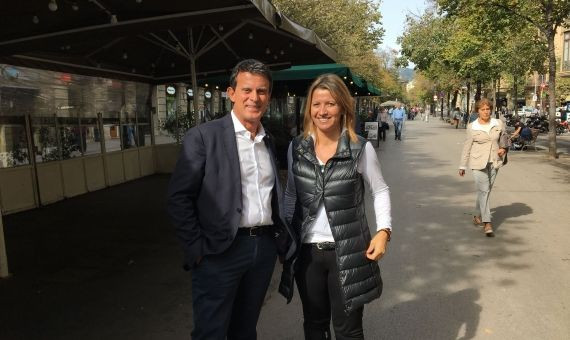 Manuel Valls y Eva Parera, concejales de Barcelona pel Canvi en el Ayuntamiento / RP