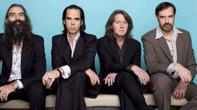 Nick Cave and the Bad Seeds en una imagen promocional para su gira europea, en la que debían actuar en Barcelona