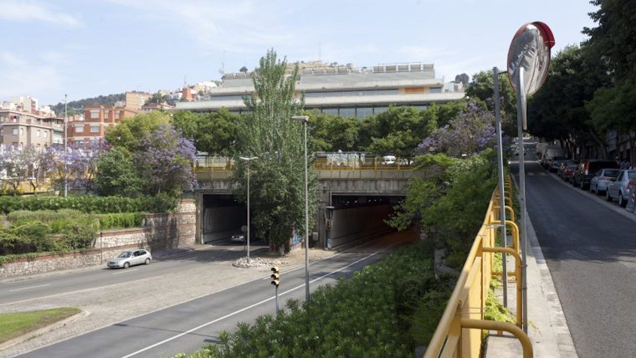 El túnel de la Rovira, en Barcelona / AYUNTAMIENTO DE BARCELONA