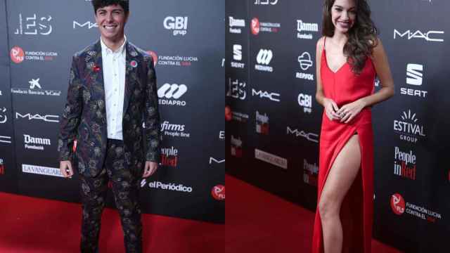 Alfred García y Ana Guerra en la Gala People in Red 2018 de Barcelona