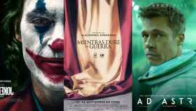 'Joker', 'Mientras dure la guerra' y 'Ad Astra', tres películas que lo van a petar en la Fiesta del cine / MA