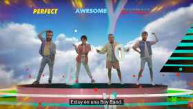 El grupo de música 'Manel' en el videoclip de la canción 'Boy Band' / YOUTUBE