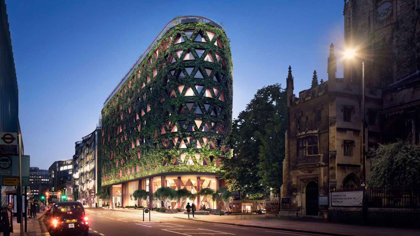 Citicape House, el hotel-jardín que construirá Londres / SHEPPARD ROBSON
